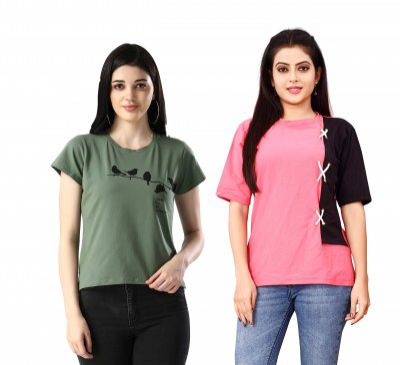 DHRUVI TRENDZ Women's T-Shirt