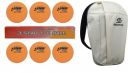 DHS TT Ball 40MM 3 Star Orange (6 Pcs Box) 24 PCS ...