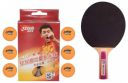 DHS TT Ball S-S1840BY 2 Star Y Supermarket (6 Pcs Box) 36 PCS with Smart PRO TT BAT Sun...