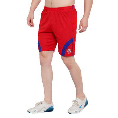 DIA A DIA Men's Gym Workout Sports Shorts with Zipper Pocket