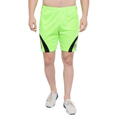 DIA A DIA Men's Gym Workout Sports Shorts with Zipper Pocket
