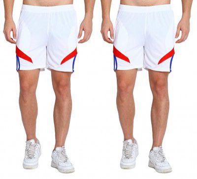 Dia A Dia Unisex Sports Shorts Zip Pockets ( Free Size 26 to 34 inch Waist)