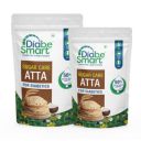 DiabeSmart Sugar Care Atta 1.5 Kg | 50% Better Sugar Control | Low GI Multigrain Atta for Sugar Release Control | Tested on Diabetics | Diabetic Atta For Diabetic Care | High Fiber Flour (1 * 1.5kg)...