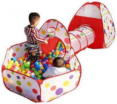 DIAN ENTERPRISE Pool/Tunnel/Playpen Various Style with Colorfull Balls for Kids