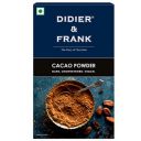 Didier & Frank Pure Cacao Powder, Unsweetened, Dark, Vegan, 100g (Use for Cake, Baking, Hot Chocolate, Milkshake)...