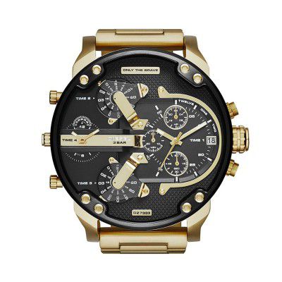 DieseI Chronograph Black Dial Mens Watch-DZ7333
