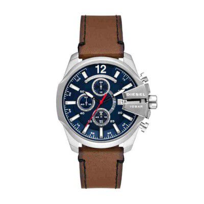 Diesel Baby Chief Analog Blue Dial Mens Watch-DZ4599