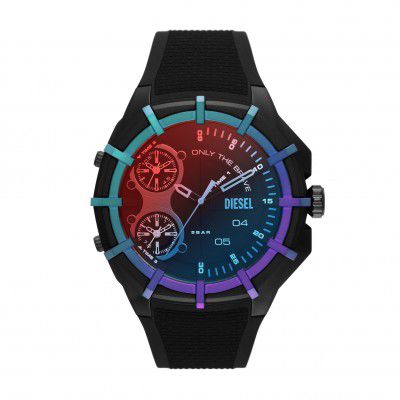 Diesel Framed Analog Black Dial Mens Watch-DZ1986