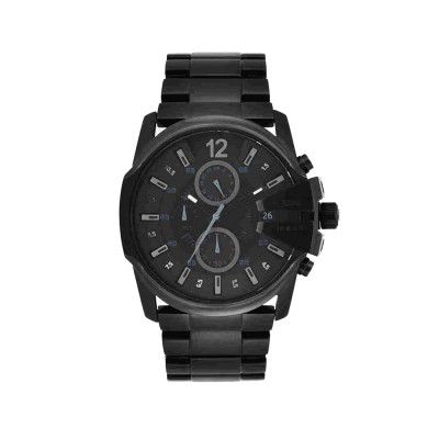 Diesel Master Chief Chrono Analog Black Dial Mens Watch-DZ4180T