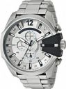 Diesel Mega Chief Analog Silver Dial Mens Watch-DZ4501...