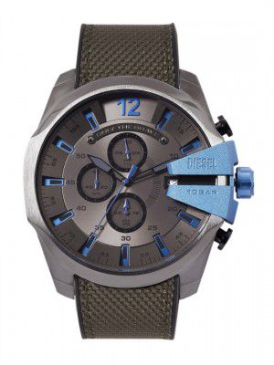 DIESEL Men MEGA CHIEF Patterned Dial Watch DZ4500I