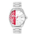 Diesel Mens Ms9 Silver Dial Stainless Steel Analog Watch - DZ1992I...