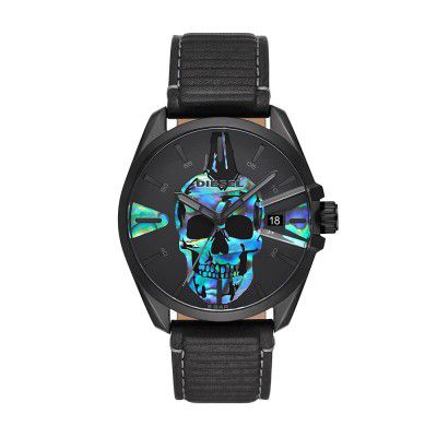 Diesel Ms9 Analog Black Dial Mens Watch-DZ1973