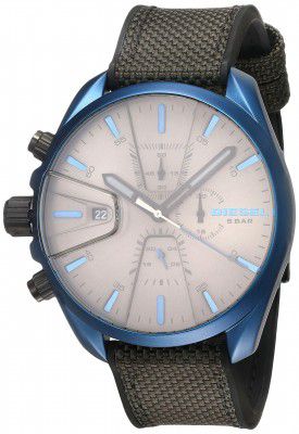 Diesel Ms9 Chrono Analog Grey Dial Mens Watch-DZ4506