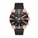 Diesel Spiked Analog Black Dial Mens Watch-DZ4607...