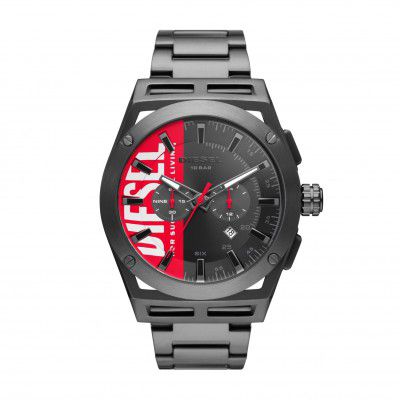 Diesel Timeframe Analog Gray Dial Men's Watch-DZ4598