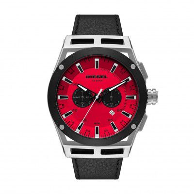 Diesel Timeframe Analog Red Dial Mens Watch-DZ4591