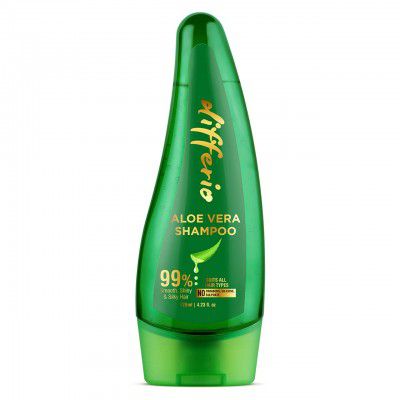 Differio Aloevera 99% Silky & Stronger Hair Shampoo, Paraben Free / Anti Dandruff & Anti Hair Fall - 120ml (Pack Of 1)