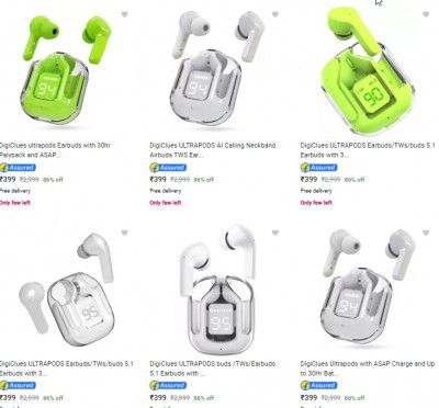 Digiclues True Wireless Starts ₹399