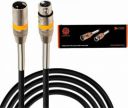 Digimore D-100 3-Pin XLR 20 feet Cable for DJ Mixer, Microphone, Camera Cable  (Black)...
