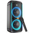 Digimore PartyBox 120W Portable Karaoke Bluetooth Speaker with Wireless Mic  (D-1362)...