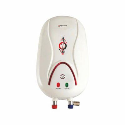 DIGISMART 1 LTR Instant 3 kva Special Anti Rust Coated Tank Geyser with Full Abs Body, 2 Year Warranty Hotmak (Ivory)