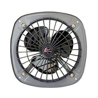 DIGISMART 225MM High Speed 2880 RPM (9 INCH) Fresh Air Exhaust Fan Silver 1 Year Warranty