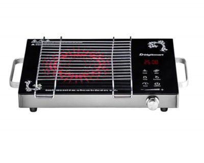 DIGISMART Emerald Induction 2500 Watts Stove Auto-Off Safety Works with All Cookware, Glass Top Design, Soft Touch Controls come with 1 Year Warranty