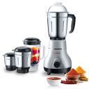 DigiSmart Kitchen Mate 750 Watt Mixer Grinder with 4 Jars Comes With 2 Year Warranty (Gray and Black)...