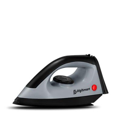 DIGISMART Lancer Light Weight Non-Stick Soleplate Electric Dry Iron (1150, Watts)