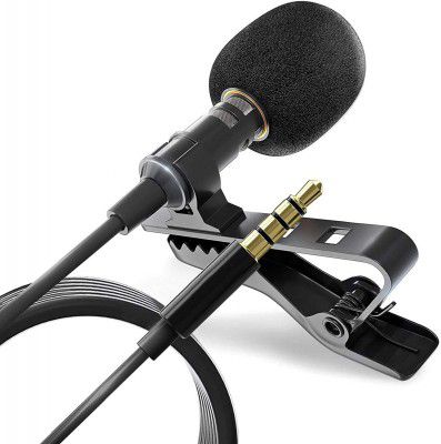 Digital Noise Cancellation Collar Microphone Condenser