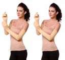 DIGITAL SHOPEE Sun Protection Cotton Full Hand Gloves for Men/Women (Skin Color)-Pack of 2 Cream...