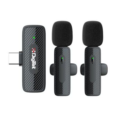 Digitek® (DWM-008 PRO) 2X Mic System, Voice Recording & Live Streaming