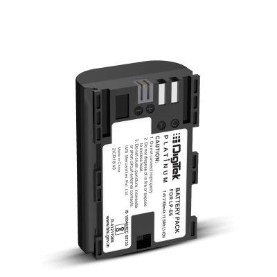 DIGITEK (LP-E6 Platinum) 2100mAh Rechargeable Lithium-ion Battery