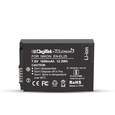 Digitek Platinum Extra Power Secondary Li-ion Rechargeable Battery for EN-EL25