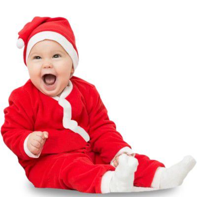 DIKANG Santa Claus Dress for Kids - Unisex 