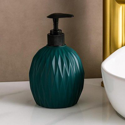 BENAVJI Outdoor Living Dimond Cut Design Liquid Soap Dispenser, 300ml