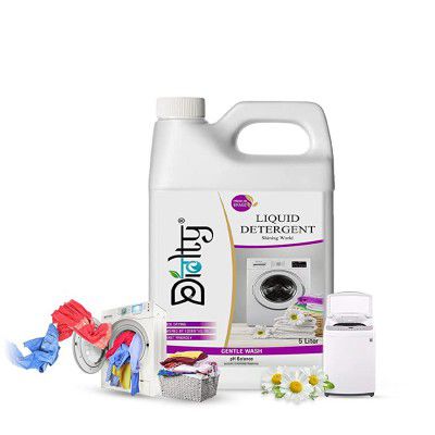 Diolty Liquid Detergent 5 Litre, Liquid Detergent Washing Machine 