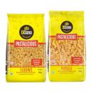 DiSano Pastalicious 100% Durum Wheat Fusilli Pasta, 500g & DiSano Pastalicious 100% Durum Wheat Macroni Pasta, Elbow, 500g...