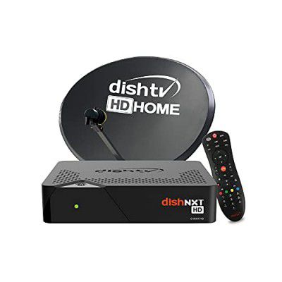 DishTV DTH HD Set Top Box with 1 Month Subscription