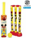 DISNEY Mickey & Friends Bat, Ball & Stumps My First Cricket Kit...