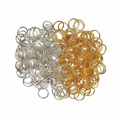 Diva Combo of Golden and Silver Jump Ring (1000 pcs)
