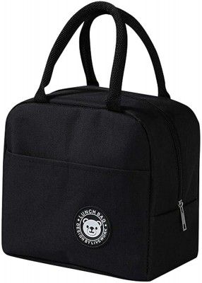 DIVA N DIYA Lunch Bag for Women, Simplicity Lunch Tote Bag S3101 S3202 S3250 (White) (Black)
