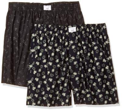 DIVERSE Men's Opaque Boxers (Pack of 2)