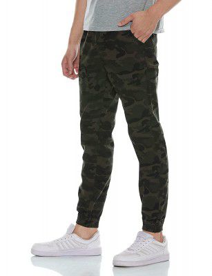 Diverse Mens Printed Slim Fit Joggers