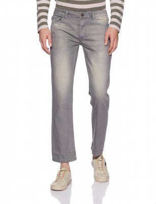 Diverse Men's Relaxed Fit Jeans (DVD01D1L03-26D_Grey_32W x 32L)