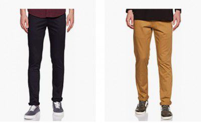 Diverse Men's Trousers Upto 75% Off