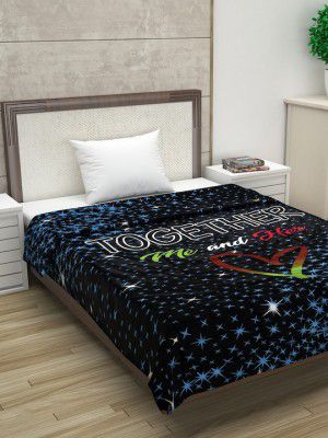 Divine CasaBlack & Blue Abstract AC Room 110 