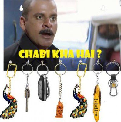 DivineCrafts Where is the key Wood Key Holder
