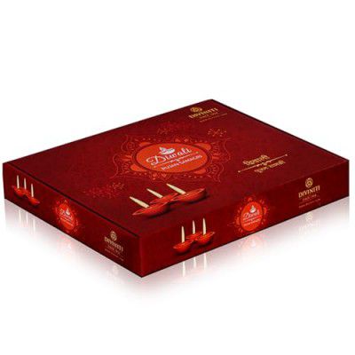 Diviniti Diwali Pujan Samagri Kit for Home and Office Deepawali|Diwali Puja Kit with Handcrafted Lakshmi Ganesha Idol, 24K Gold Plated Coin and Other Important Items